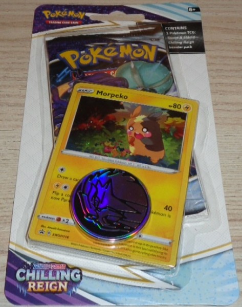 Pokémon Sword &amp; Shield Chilling Reign Blister &quot;Morpeko&quot;