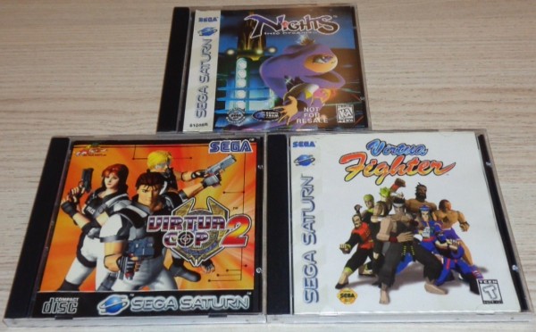 3 Spiele für Sega Saturn (US/PAL)