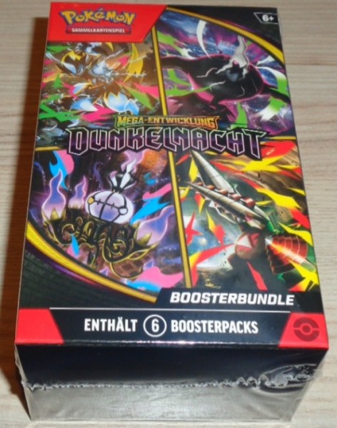 Pokémon Mega-Entwicklung: Dunkelnacht Booster Bundle (D)