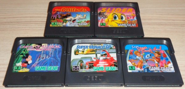 5 Game Gear Spiele (Bundle)