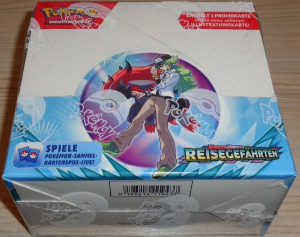 Pokémon: Booster Display &quot;Karmesin &amp; Purpur&quot; Reisegefährten + Promokarte