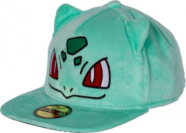 Plüsch-Cap: Pokémon Bisasam