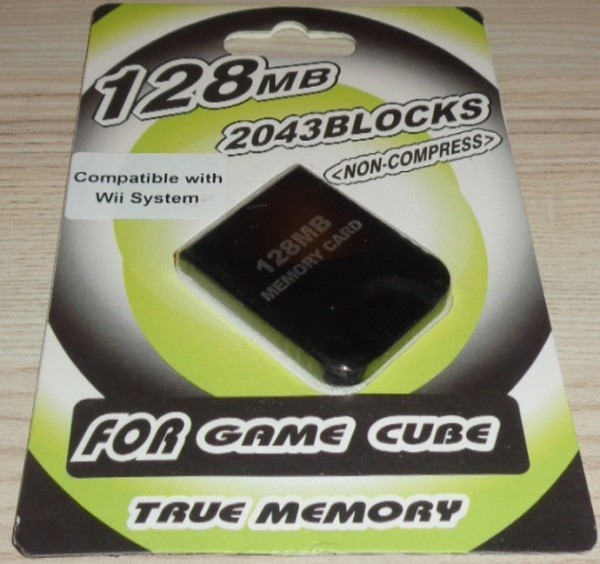 Memory-Card 128MB für Game Cube