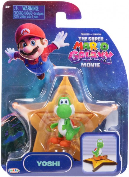 Mini-Figur: Super Mario Galaxy Movie "Yoshi" 4cm