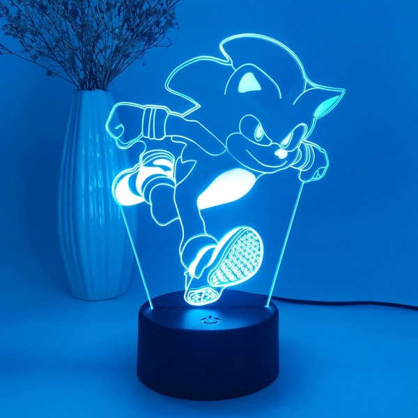 LED Lampe "3D-Sonic"