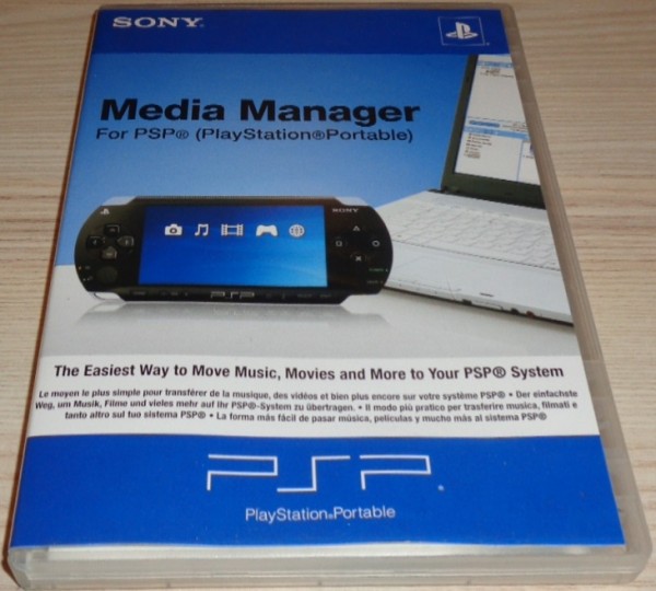 Media Manager für Playstation Portable