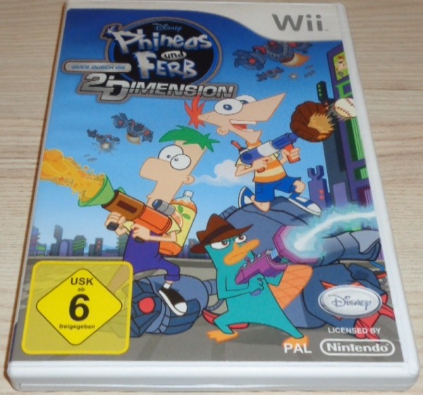 Phineas und Ferb: Quer durch die 2. Dimension