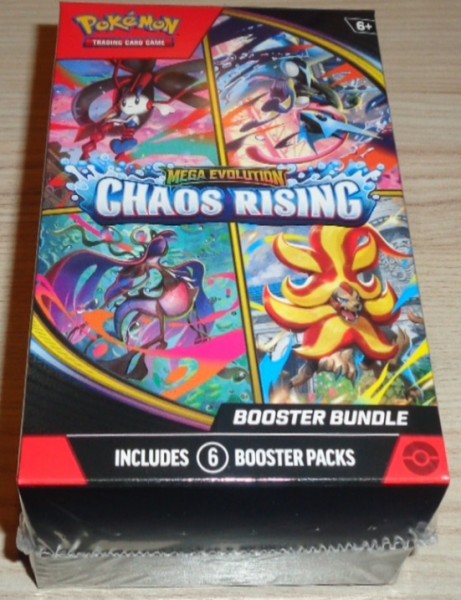 Pokémon Mega Evolution: Chaos Rising Booster Bundle (E)