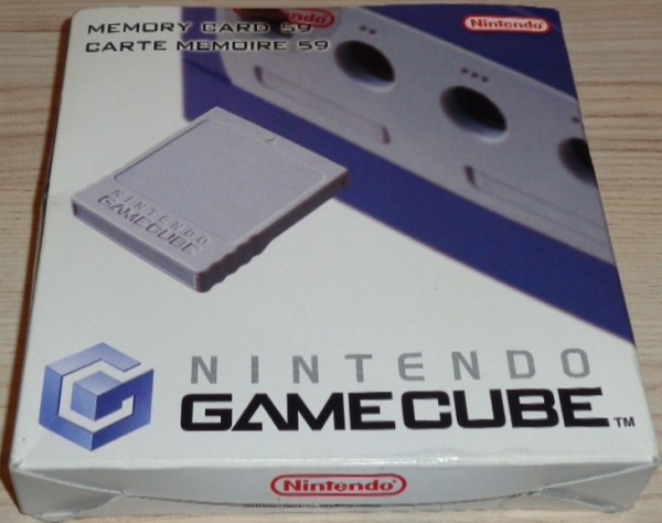 Memory Card für Game Cube (orignal)