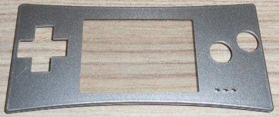 Game Boy Micro Faceplate &quot;Silber&quot;