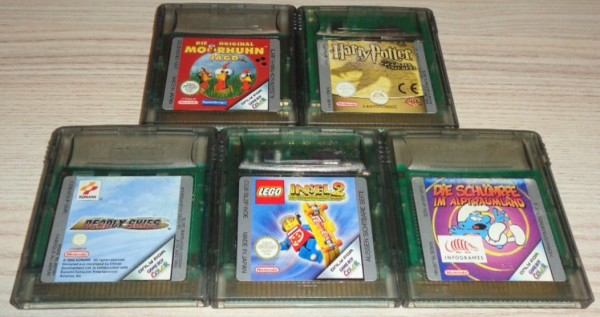 5 Game Boy Color Spiele