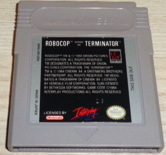 Robocop vs Terminator