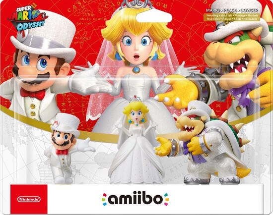Mario, Peach, Bowser Hochzeit (amiibo)