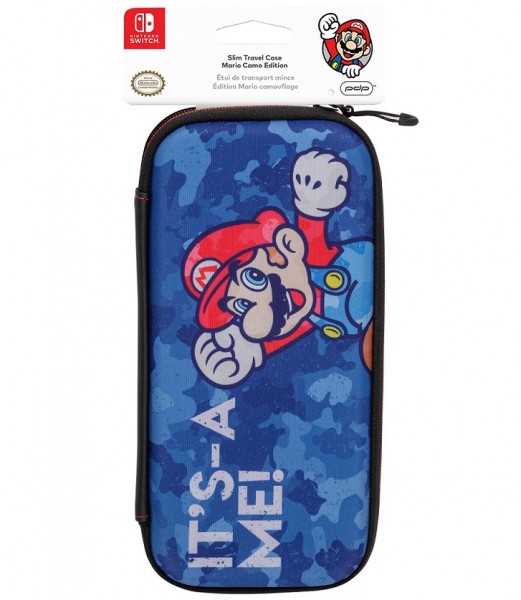 Slim Travel Case Mario Camo Edition
