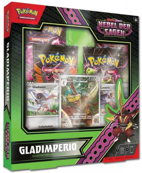 Pokémon: Karmesin &amp; Purpur Nebel der Sagen "Gladimperio Illustrations-Kollektion"