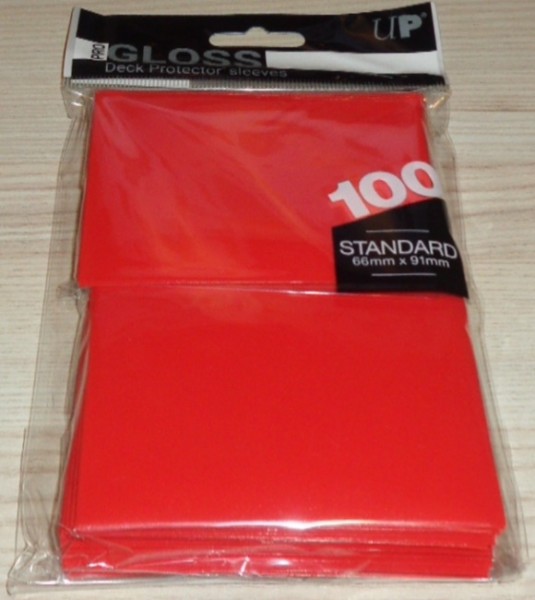 Deck Protector Sleeves "Red" 100 Stk.