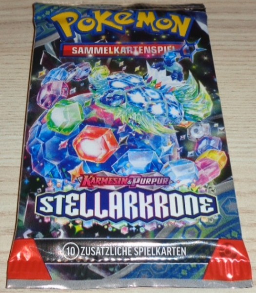 Pokémon Booster: Karmesin &amp; Purpur &quot;Stellarkrone&quot;