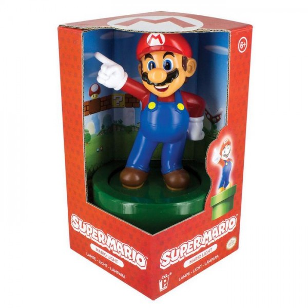 Nachttischlampe "Super Mario" mit Sound 20cm