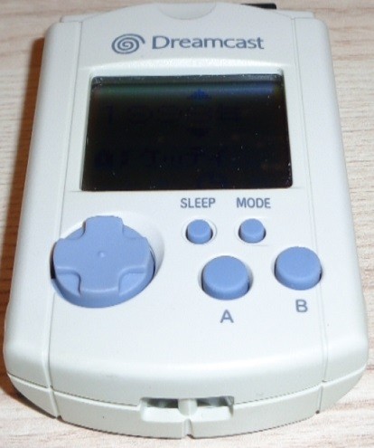 Visual Memory Unit für Sega Dreamcast (original)