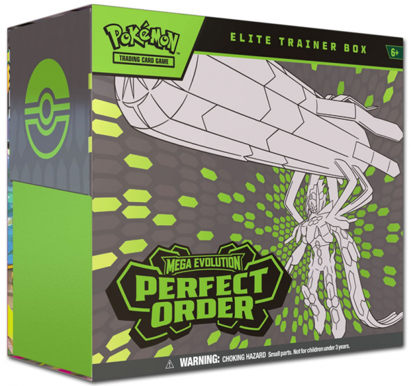 Pokémon Mega Evolution: Perfect Order Elite Trainer Box (E)