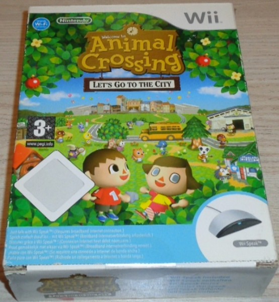 Animal Crossing: Let's Go to the City inkl. Wii Speak (NEU)