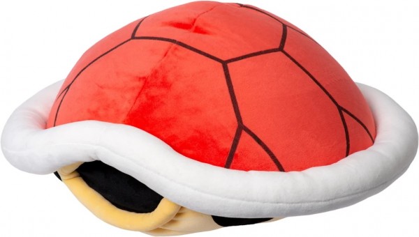 Plüschfigur: Mario Kart "Roter Panzer" 38cm