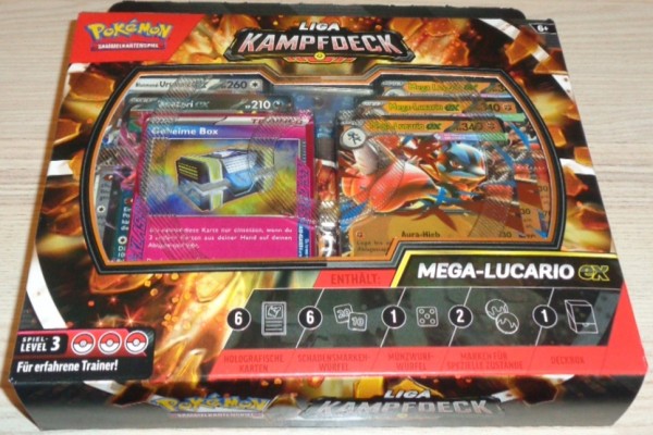 Pokémon Liga Kampf-Deck Mega-Lucario EX (D)