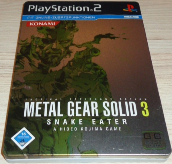 Metal Gear Solid 3: Snake Eater (Steel-Book)