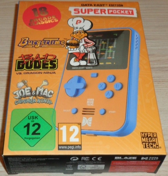 Super Pocket Data East Edition (Evercade)