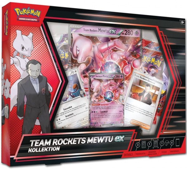 Pokémon: Team Rockets Mewtu EX Kollektion