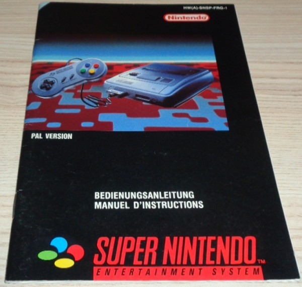 Anleitung: Super Nintendo