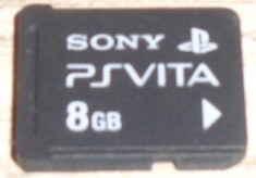 Memory Stick 8GB für Playstation Vita (original)