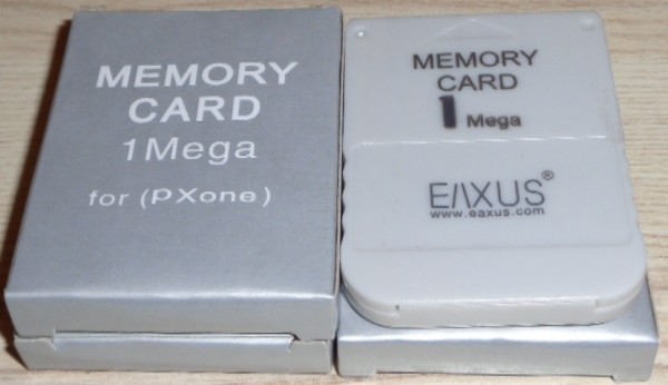 Memory Card für Playstation 1 (3für2)