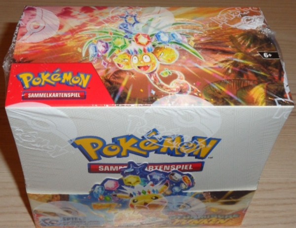 Pokémon Booster Display: Karmesin &amp; Purpur &quot;Stürmische Funken&quot;