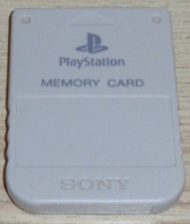 Memory Card für Playstation 1 (original)