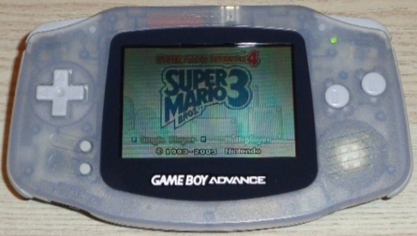 Game Boy Advance "Blau-Transparent"