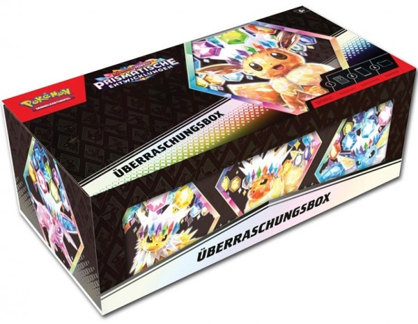 Pokémon: Karmesin &amp; Purpur &quot;Prismatische Entwicklungen &quot;Überraschungsbox