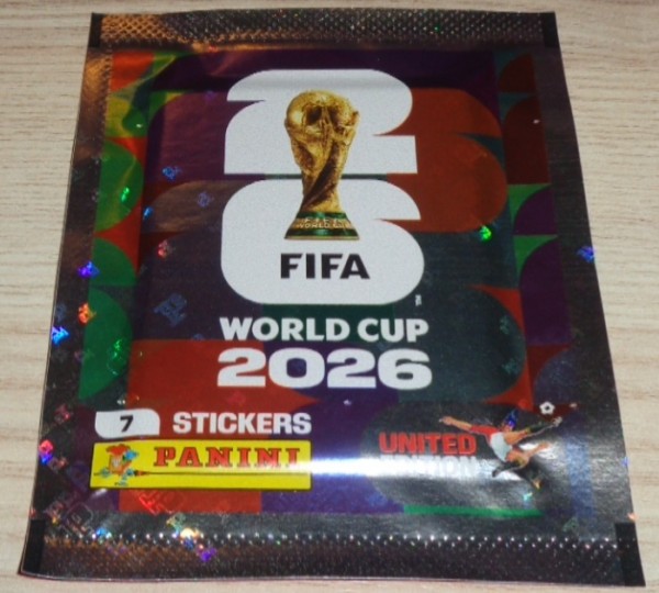 Panini FIFA World Cup 2026 Sticker-Pack (7 Stickers)