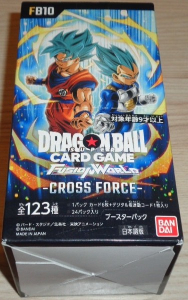 Dragon Ball Booster Display: Fusion World Cross Force FB10 (JAP)