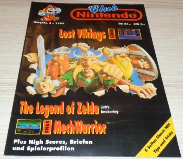 Club Nintendo Magazin: Ausgabe 4 - 1993