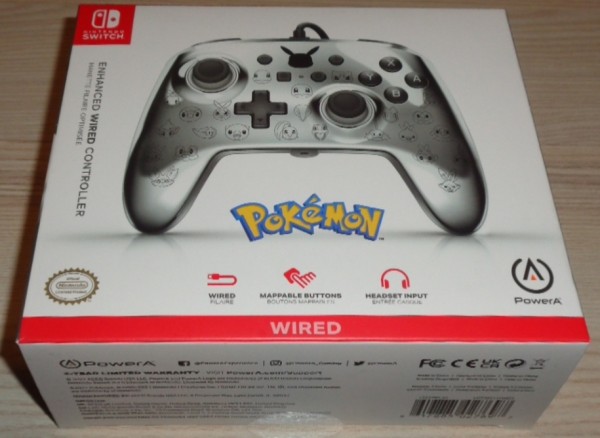 Enhanced Wired Controller "25th Pokémon Anniversary" für Nintendo Switch