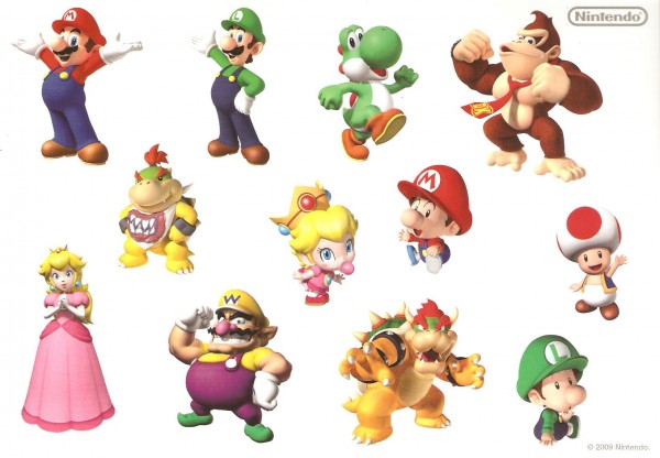 Nintendo Stickers (original)