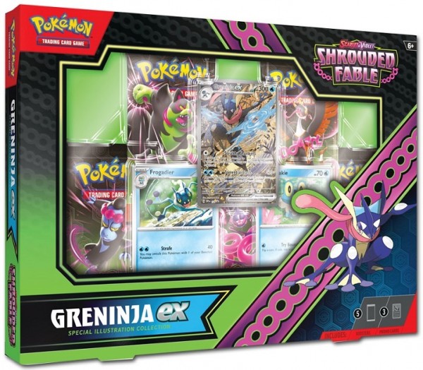 Pokémon: Scarlet &amp; Violet Shrouded Fable &quot;Greninja EX&quot;