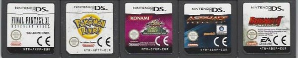 5 TOP Nintendo DS Spiele (original)