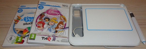 uDraw Game Tablet + uDraw Studio + uDraw DIsney Prinzessinnen
