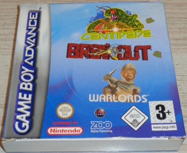 Centipede &amp; Breakout &amp; Warlords