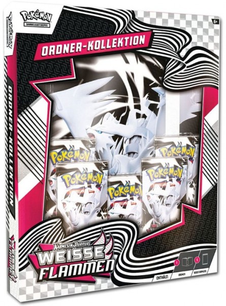 Pokémon: Karmesin &amp; Purpur "Weisse Flammen" Ordner-Kollektion
