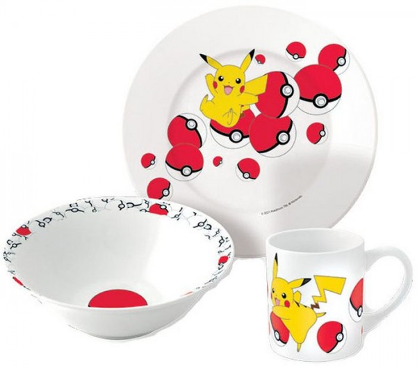 Breakfast Set: Pokémon Pikachu