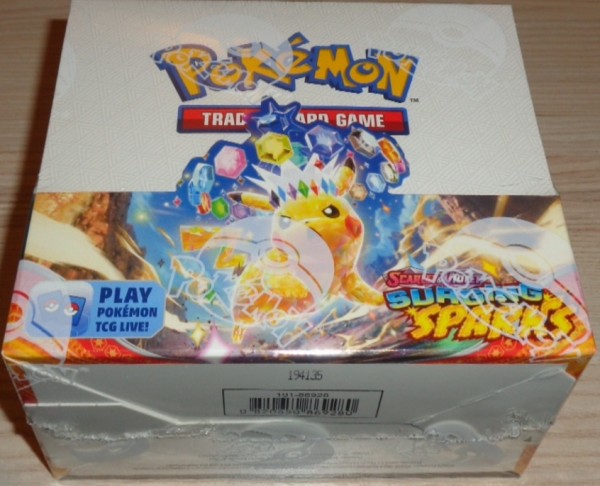 Pokémon: Scarlet &amp; Violet "Surging Sparks" Booster Display (E)