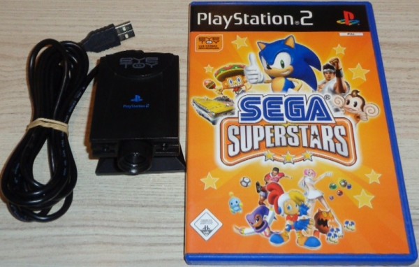 EYE Toy Camera + Sega Superstars (kostenlos)